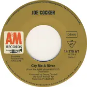 7inch Vinyl Single - Joe Cocker - Cry Me A River