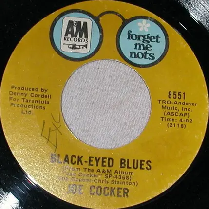 Joe Cocker - Feeling Alright / Black-Eyed Blues