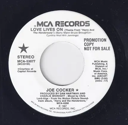 Joe Cocker - Love Lives On