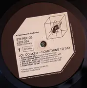 LP - Joe Cocker - Something To Say