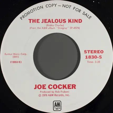 Joe Cocker - The Jealous Kind
