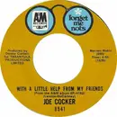 7inch Vinyl Single - Joe Cocker - With A Little Help From My Friends / Delta Lady
