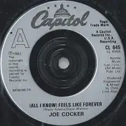 7inch Vinyl Single - Joe Cocker - (All I Know) Feels Like Forever