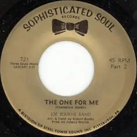 Joe Bourne , Joe Bourne Band - The One For Me
