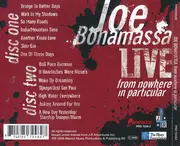 Double CD - Joe Bonamassa - Live From Nowhere In Particular