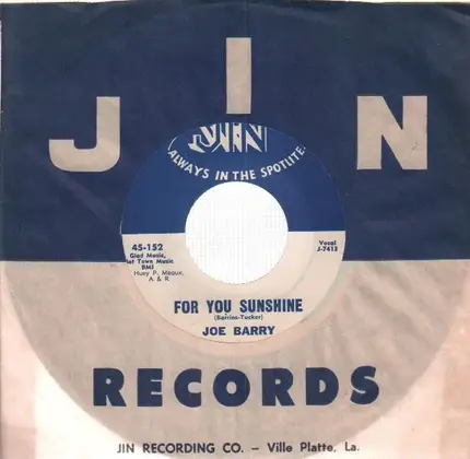 Joe Barry - Teardrops In My Heart