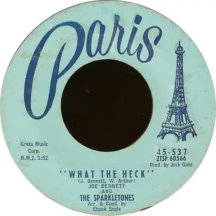 Joe Bennett And The Sparkletones - Boys Do Cry
