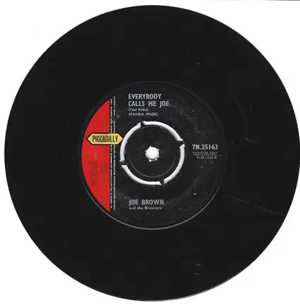 Joe Brown And The Bruvvers - You Do Things To Me / Everybody Calls Me Joe