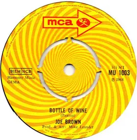 Joe Brown - Bottle Of Wine/Blue Tuesday