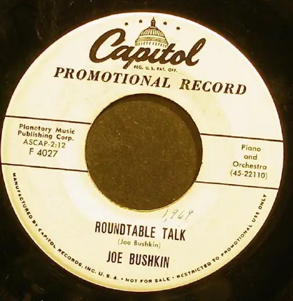 Joe Bushkin - Roundtable Talk / Trudy