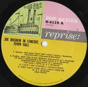 LP - Joe Bushkin - In Concert, Town Hall - Mono