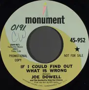 Joe Dowell - If I Could Find Out What Is Wrong