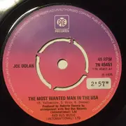 7inch Vinyl Single - Joe Dolan - The Most Wanted Man In The USA - Company sleeve