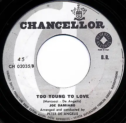 Joe Damiano - Il Tango Delle Rose = You Are My Rose