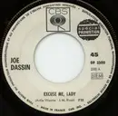 7inch Vinyl Single - Joe Dassin - Excuse Me, Lady / Petite Mama - PROMO, Company Sleeve