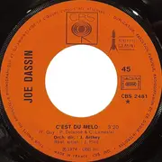 7inch Vinyl Single - Joe Dassin - C'est Du Mélo / Si Tu Viens Au Monde