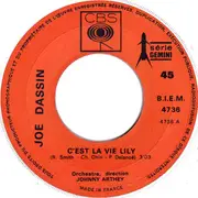 7inch Vinyl Single - Joe Dassin - C'est La Vie, Lily / Billy Le Bordelais