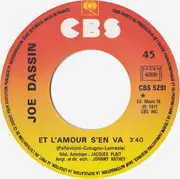 7inch Vinyl Single - Joe Dassin - Et L'amour S'en Va / Le Château De Sable