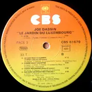 LP - Joe Dassin - Le Jardin Du Luxembourg - Gatefold