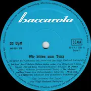 10'' - Joe Dixie Und Sein Tanzorchester , Siggi Gerhard-Swingtett - Wir Bitten Zum Tanz