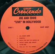 LP - Joe & Eddie - Live In Hollywood