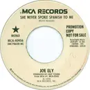 7inch Vinyl Single - Joe Ely - She Never Spoke Spanish To Me