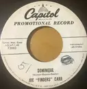 7inch Vinyl Single - Joe 'Fingers' Carr - Dominique
