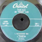 7inch Vinyl Single - Joe 'Fingers' Carr - Piano Rags