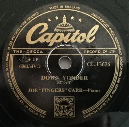 Joe "Fingers" Carr - Rocky's Rag / Down Yonder