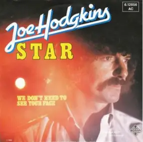 Joe Hodgkins - Star / We Don't Need To See Your Face