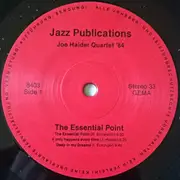 LP - Joe Haider Quartet '84 - The Essential Point