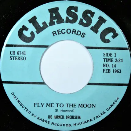 Joe Harnell & His Orchestra / Leapy Lee - Fly Me To The Moon / Little Arrows
