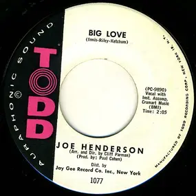 Joe Henderson - Big Love