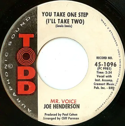 Joe Henderson - If We Could Start All Over Again