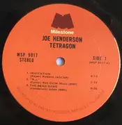 LP - Joe Henderson - Tetragon