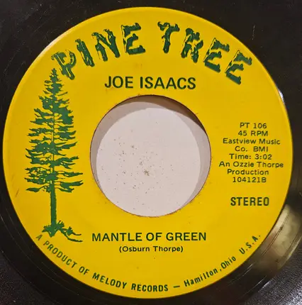 Joe Isaacs - Bottle Of Brandy / Mantle Of Green