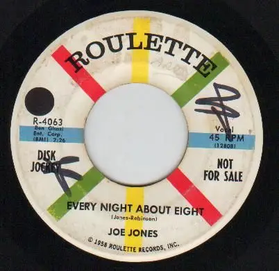 Joe Jones - Every Night About Eight / A-Tisket A-Tasket