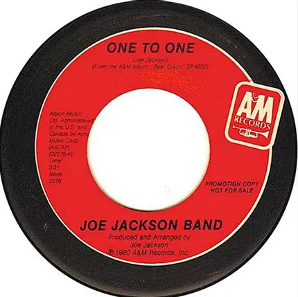 Joe Jackson Band - One To One