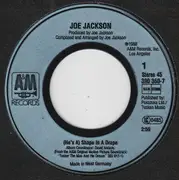 7inch Vinyl Single - Joe Jackson - (He's A) Shape In A Drape
