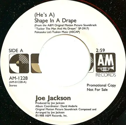 Joe Jackson - (He's A) Shape In A Drape