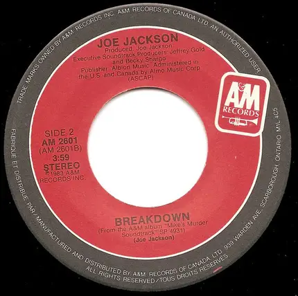 Joe Jackson - Memphis