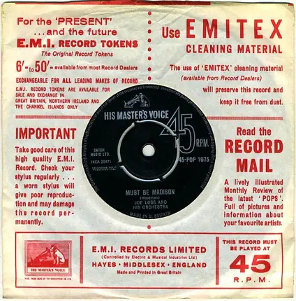 Joe Loss & His Orchestra - Must Be Madison