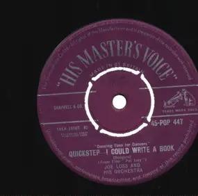 Joe Loss & His Orchestra - Quickstep - I Could Write A Book