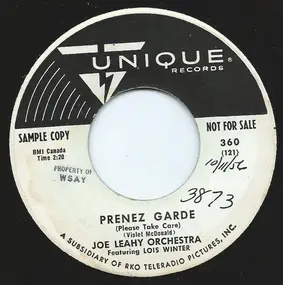 Joe Leahy Orchestra - Prenez Garde