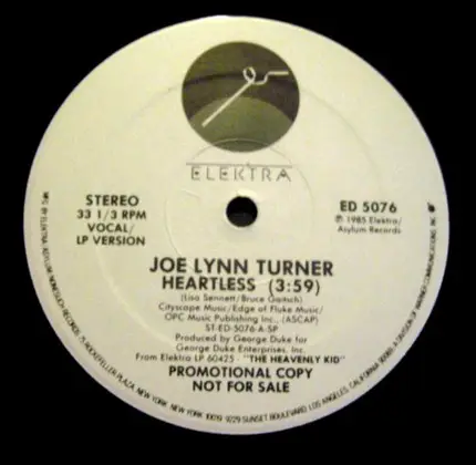 Joe Lynn Turner - Heartless