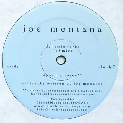 Joe Montana - Dynamic Force / Meta Bora