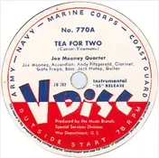 Joe Mooney Quartet - Tea For Two / Just You Just Me