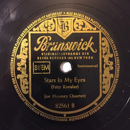 Joe Mooney Quartet - Tea For Two / Stars In My Eyes