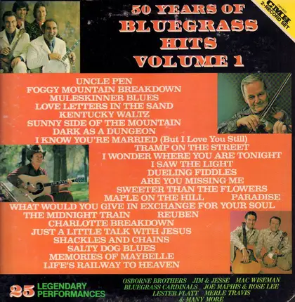 Joe Maphis, Mac Wiseman a.o. - 50 Years Of Bluegrass Hits Volume 1