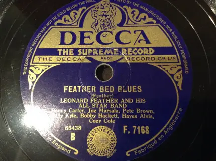 Joe Marsala And His Delta Six - Twelve Bar Stampede / Feather Bed Lament